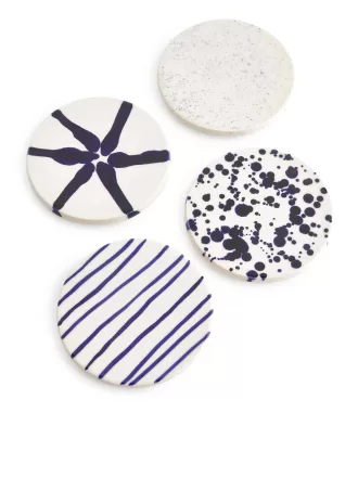 Stoneware Coasters Set of 4