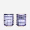 Stoneware Cups Set of 2