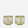 Stoneware Cups Set of 2