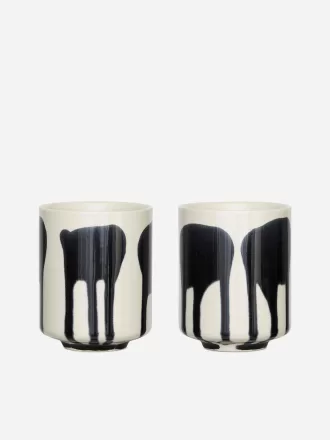 Stoneware Cups Set of 2