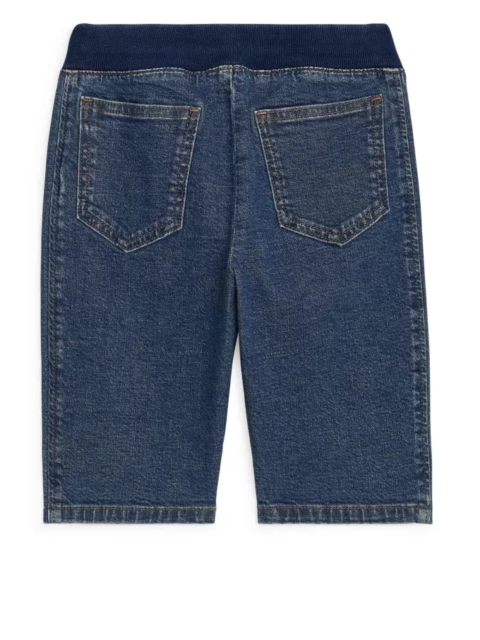 Stretchy Denim Trousers