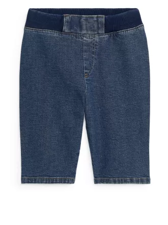 Stretchy Denim Trousers