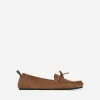 Suede Moccasin Loafers