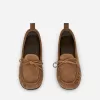 Suede Moccasin Loafers