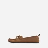 Suede Moccasin Loafers