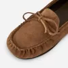 Suede Moccasin Loafers