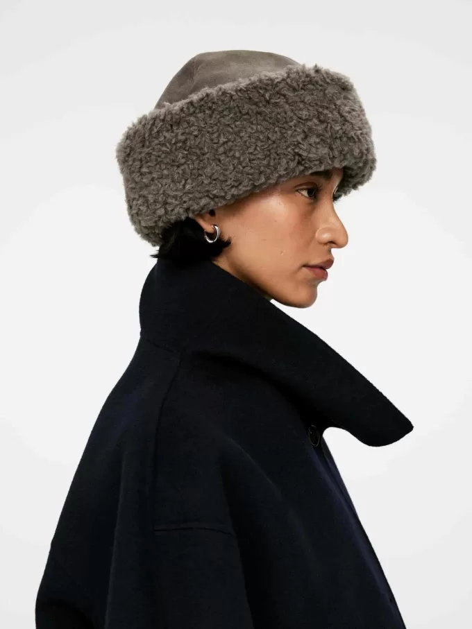 Suede Winter Hat