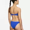 Textured Bandeau Bikini Top