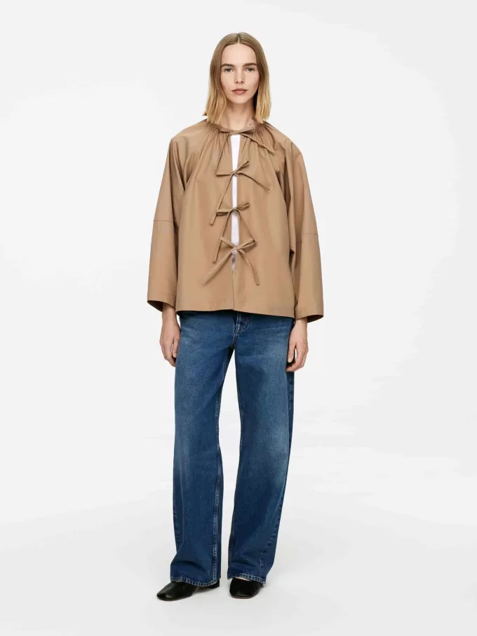 Tie-Front Blouse Tie-Front Blouse