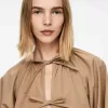 Tie-Front Blouse Tie-Front Blouse