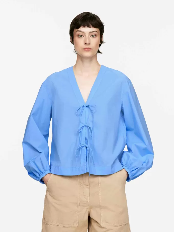 Tie Front Blouse