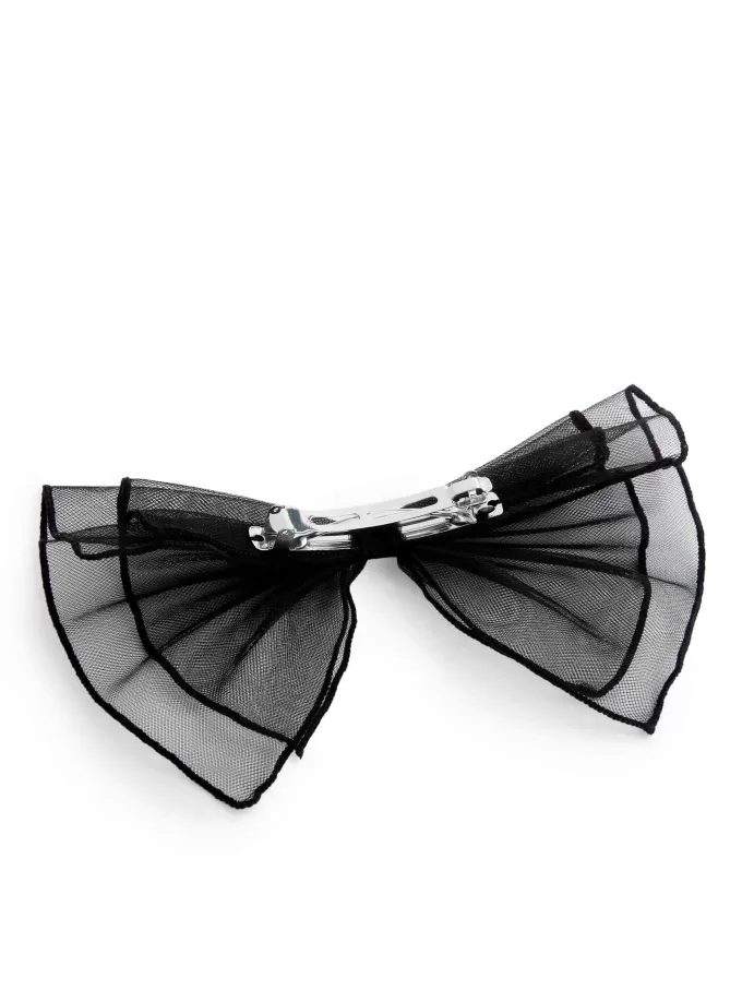 Tulle Bow Hair Clip