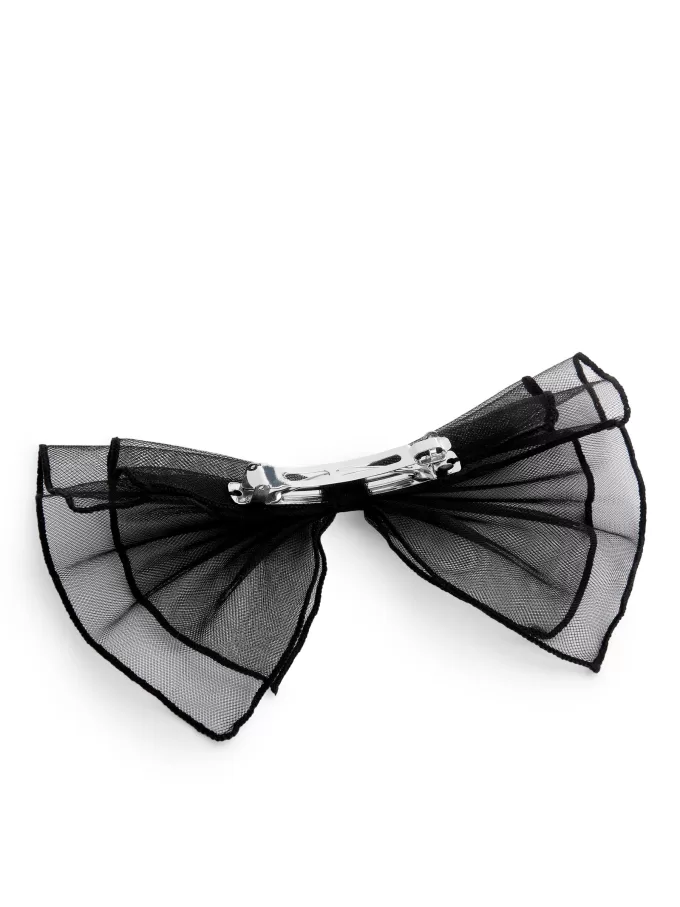 Tulle Bow Hair Clip