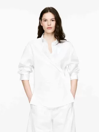 Two-Way Poplin Shirt