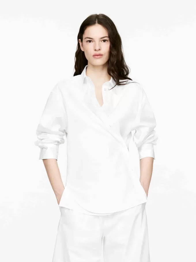 Two-Way Poplin Shirt Two-Way Poplin Shirt