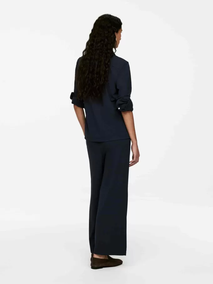 Viscose-Blend Jersey Trousers Viscose-Blend Jersey Trousers