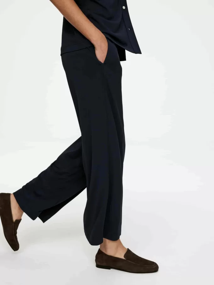 Viscose-Blend Jersey Trousers Viscose-Blend Jersey Trousers