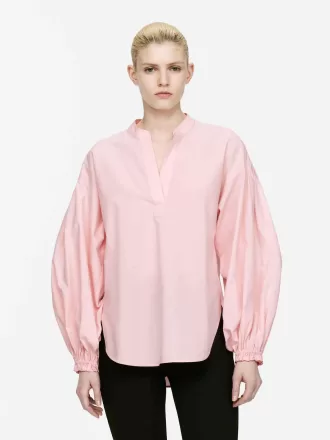 Volume-Sleeve Blouse