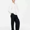 Volume-Sleeve Blouse