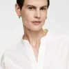 Volume-Sleeve Blouse