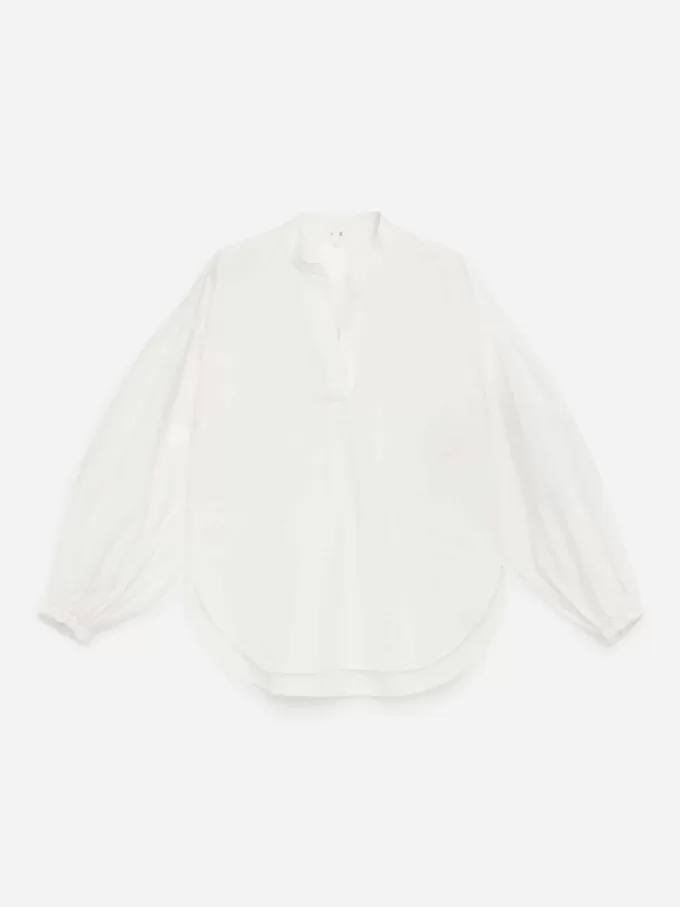 Volume-Sleeve Blouse