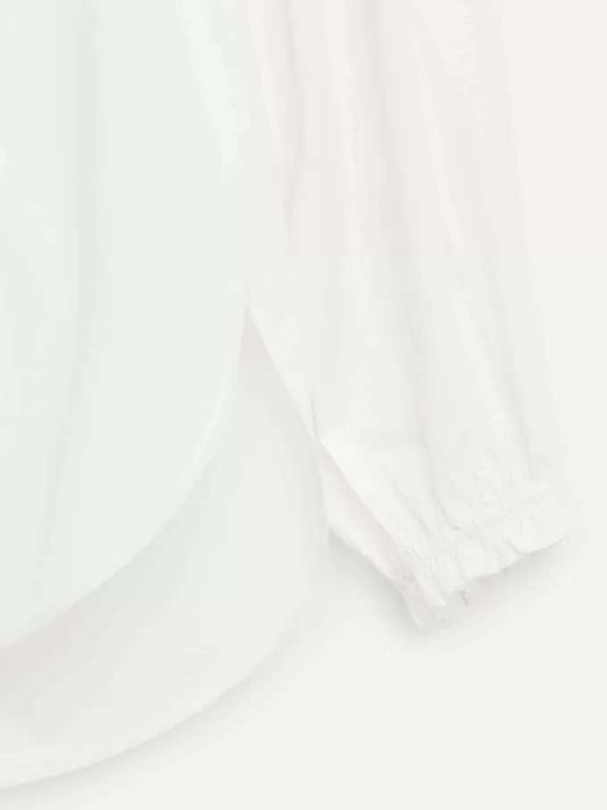 Volume-Sleeve Blouse