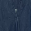 Volume-Sleeve Denim Blouse Volume-Sleeve Denim Blouse