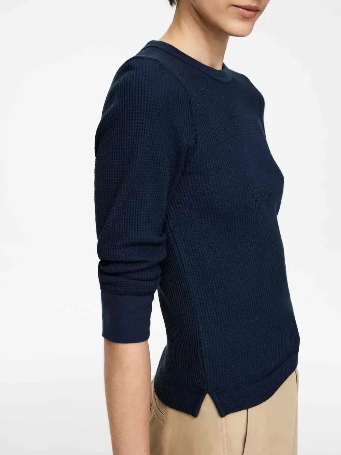 Waffle Jersey Top