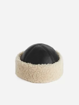 Warming Leather Hat