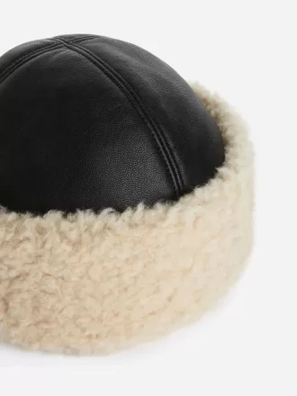 Warming Leather Hat