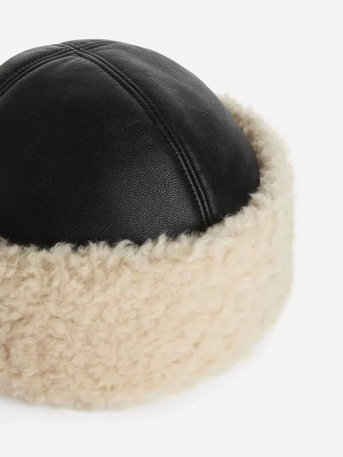 Warming Leather Hat