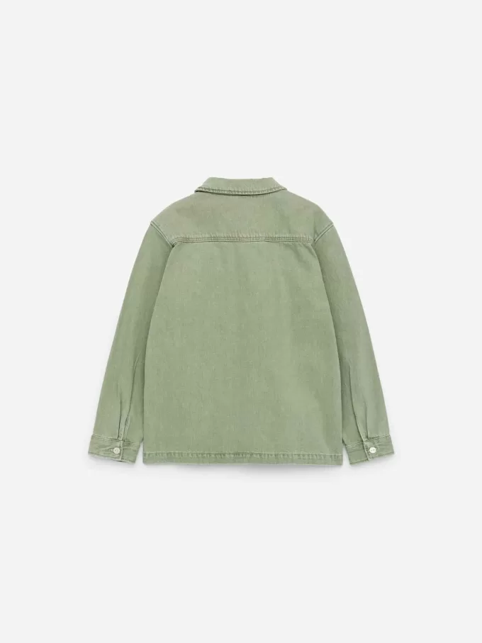 Washed Denim Overshirt