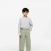 Washed Denim Trousers