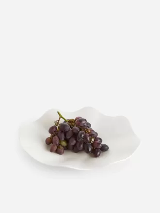 Wavy Stoneware Bowl
