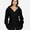 Wide-Collar Blouse