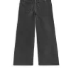 Wide Denim Trousers