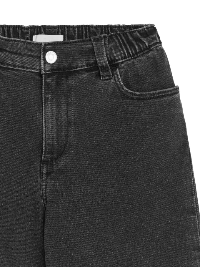 Wide Denim Trousers