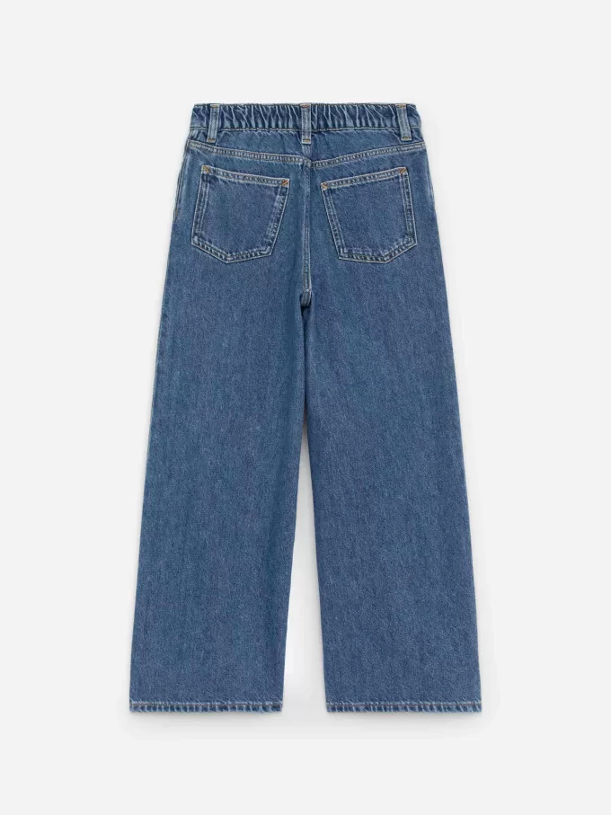 Wide Denim Trousers