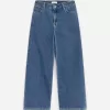 Wide Denim Trousers