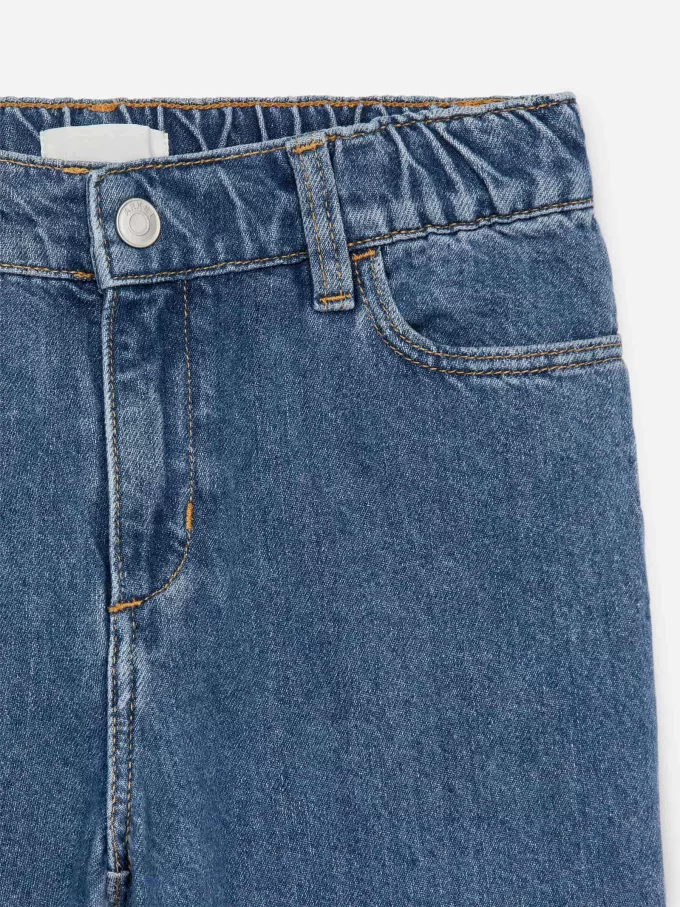 Wide Denim Trousers