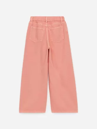 Wide Denim Trousers