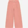 Wide Denim Trousers