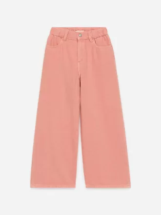 Wide Denim Trousers
