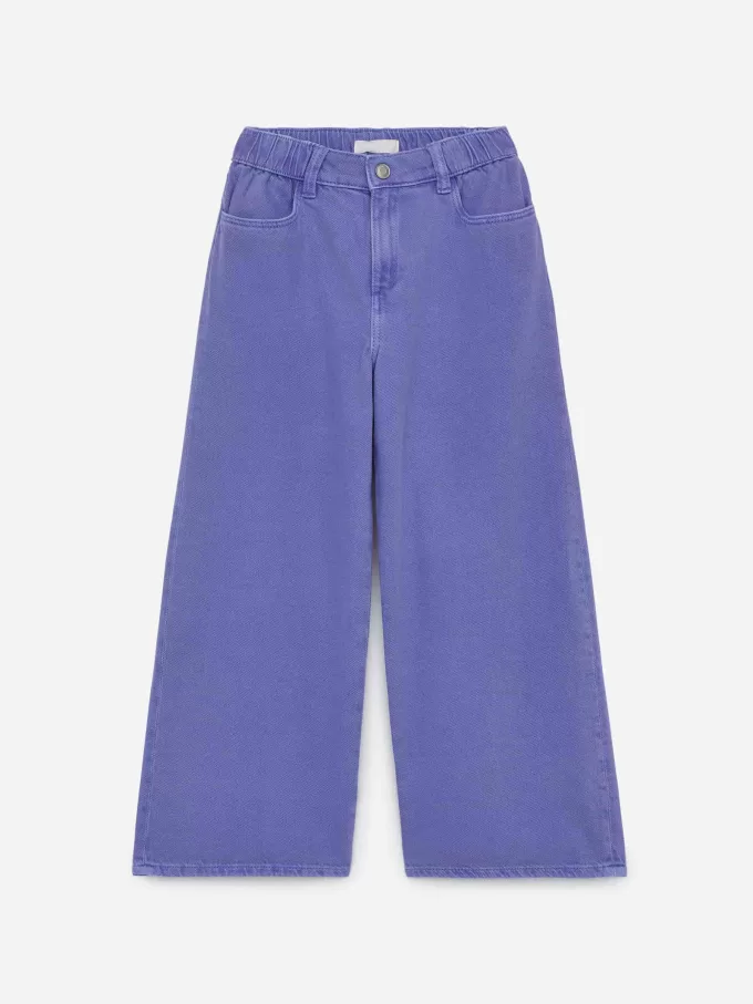 Wide Denim Trousers