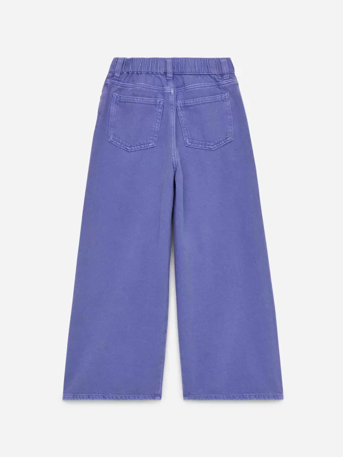 Wide Denim Trousers