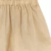 Wide Linen Shorts