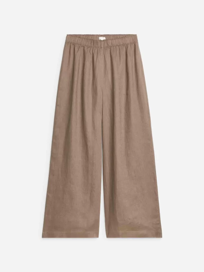 Wide Linen Trousers