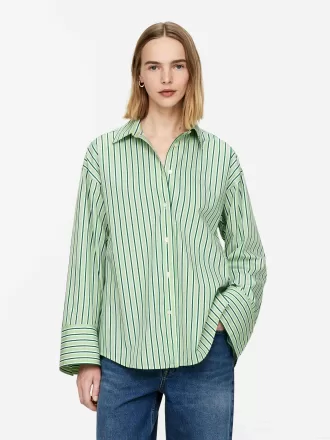 Wide-Sleeve Cotton Shirt Wide-Sleeve Cotton Shirt