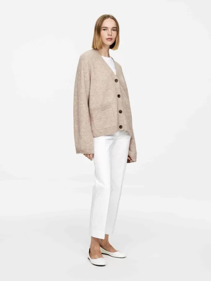 Wool-Alpaca Blend Cardigan