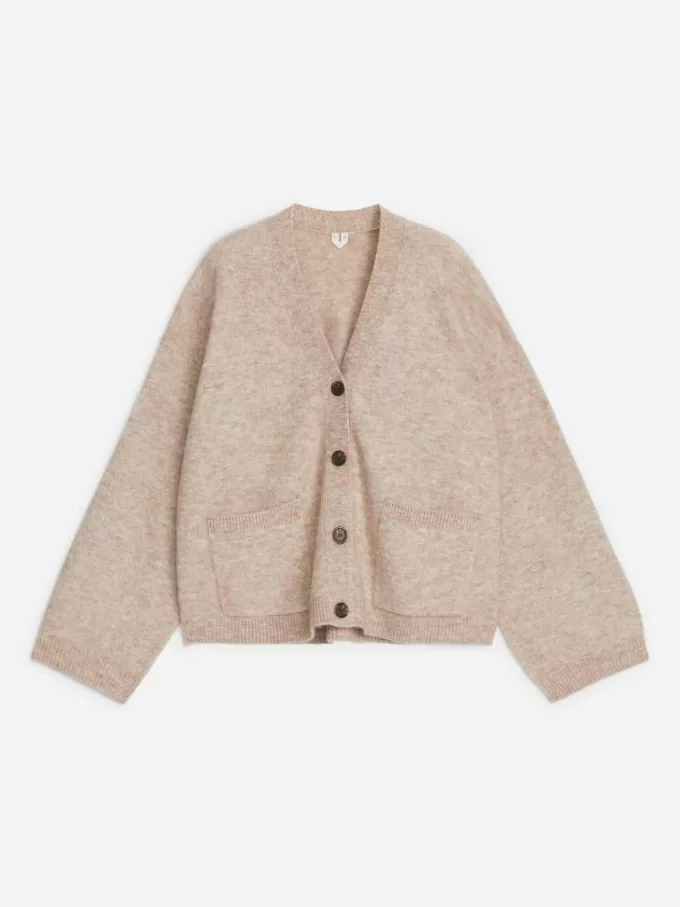 Wool-Alpaca Blend Cardigan